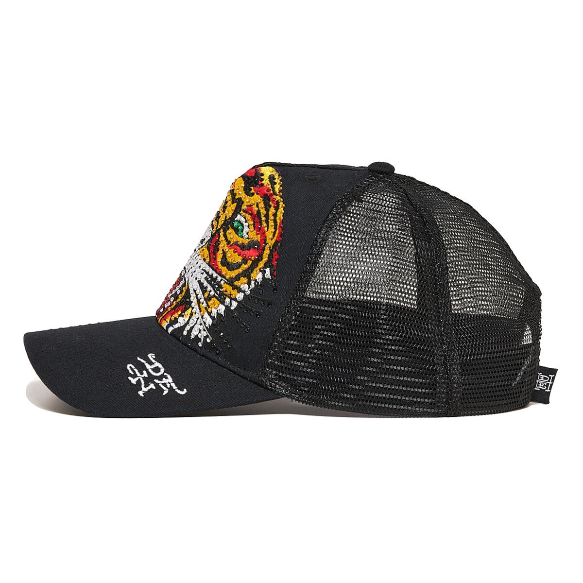Ed Hardy Rhinestone Tiger Hat