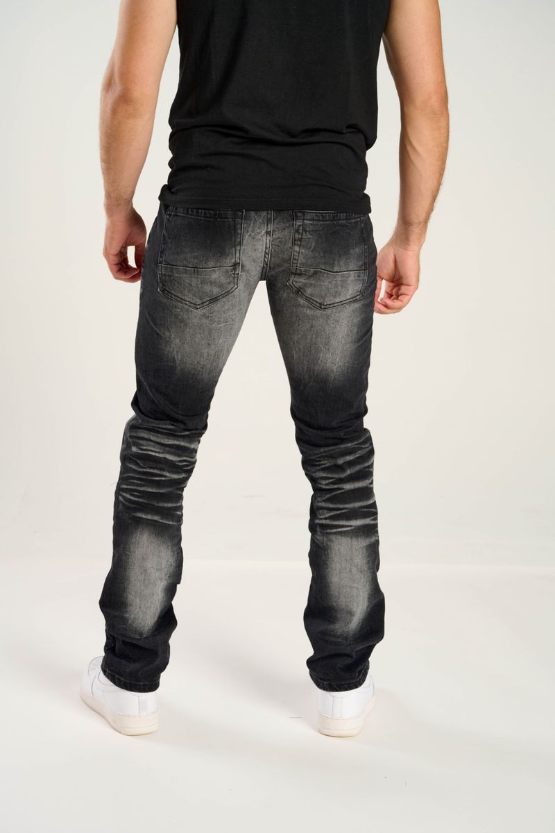 TJ Rip Repair Jeans - Shadow Black
