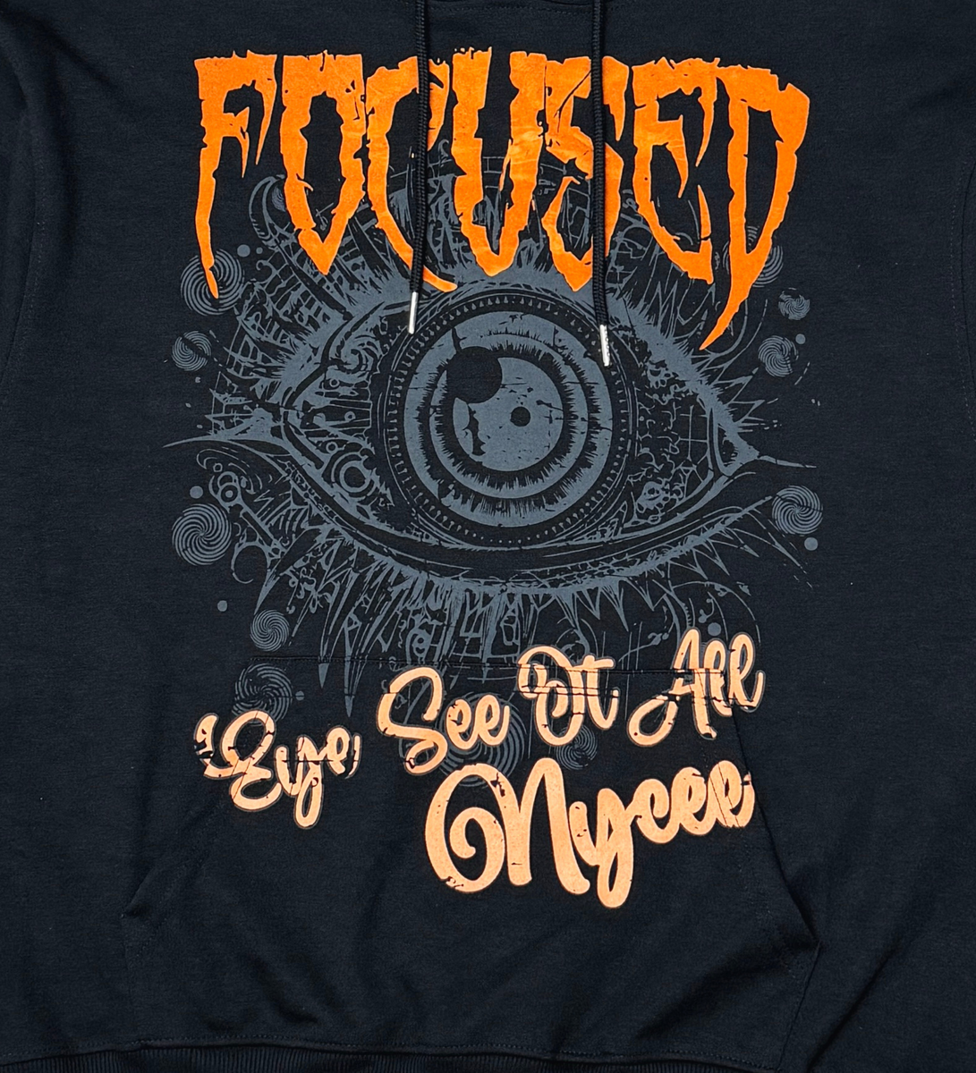 Focused Hoodie - Black