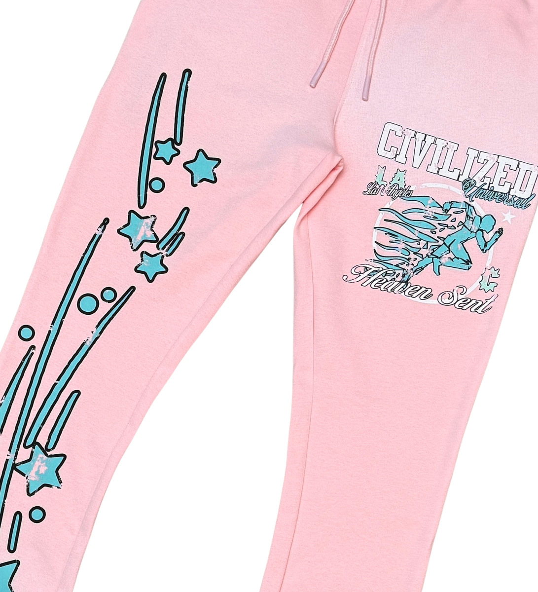 Heaven Sent Stacked Joggers