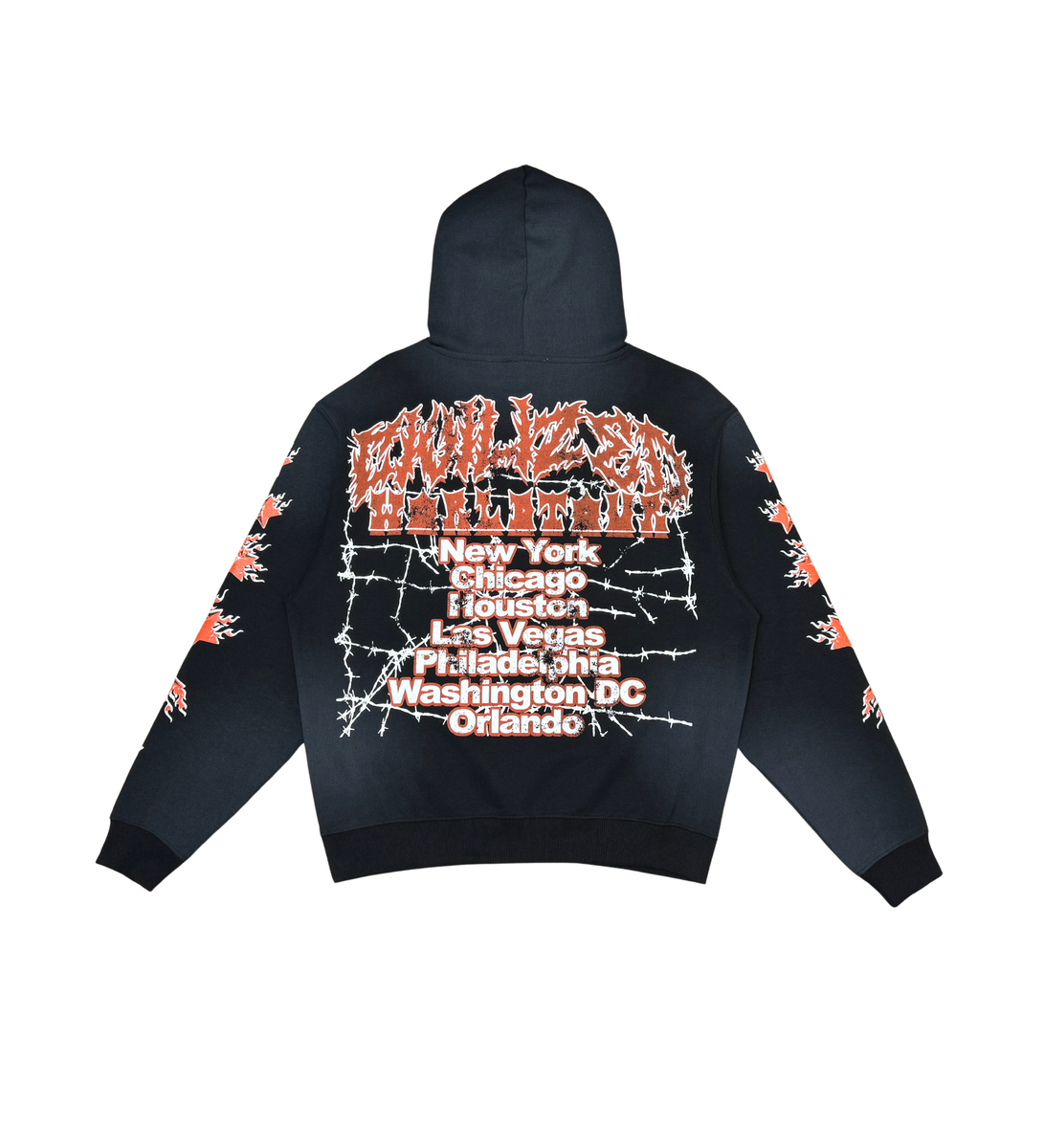 Civilized Crescent Hoody - Black