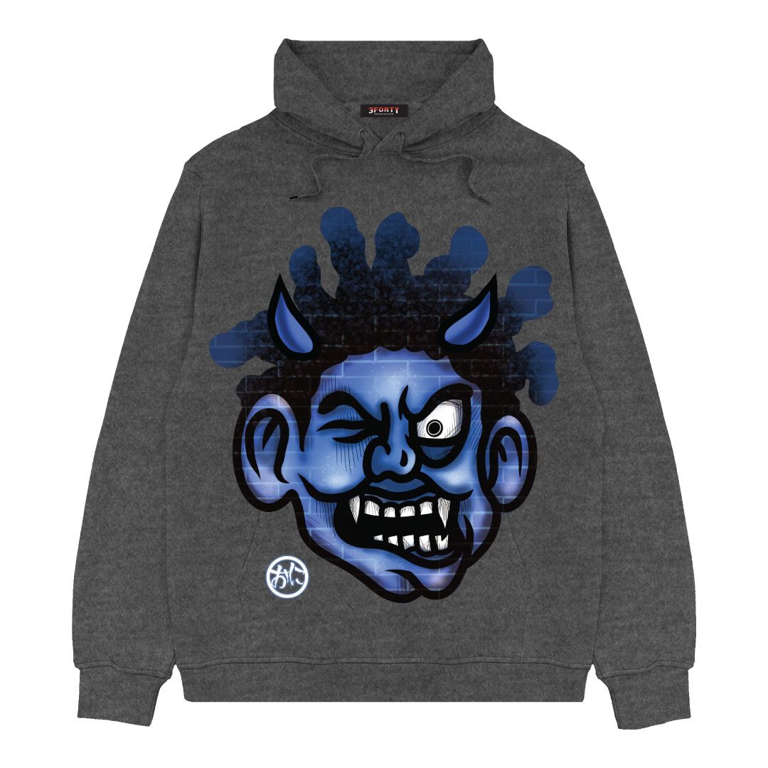 Mens Monster Head Hoody