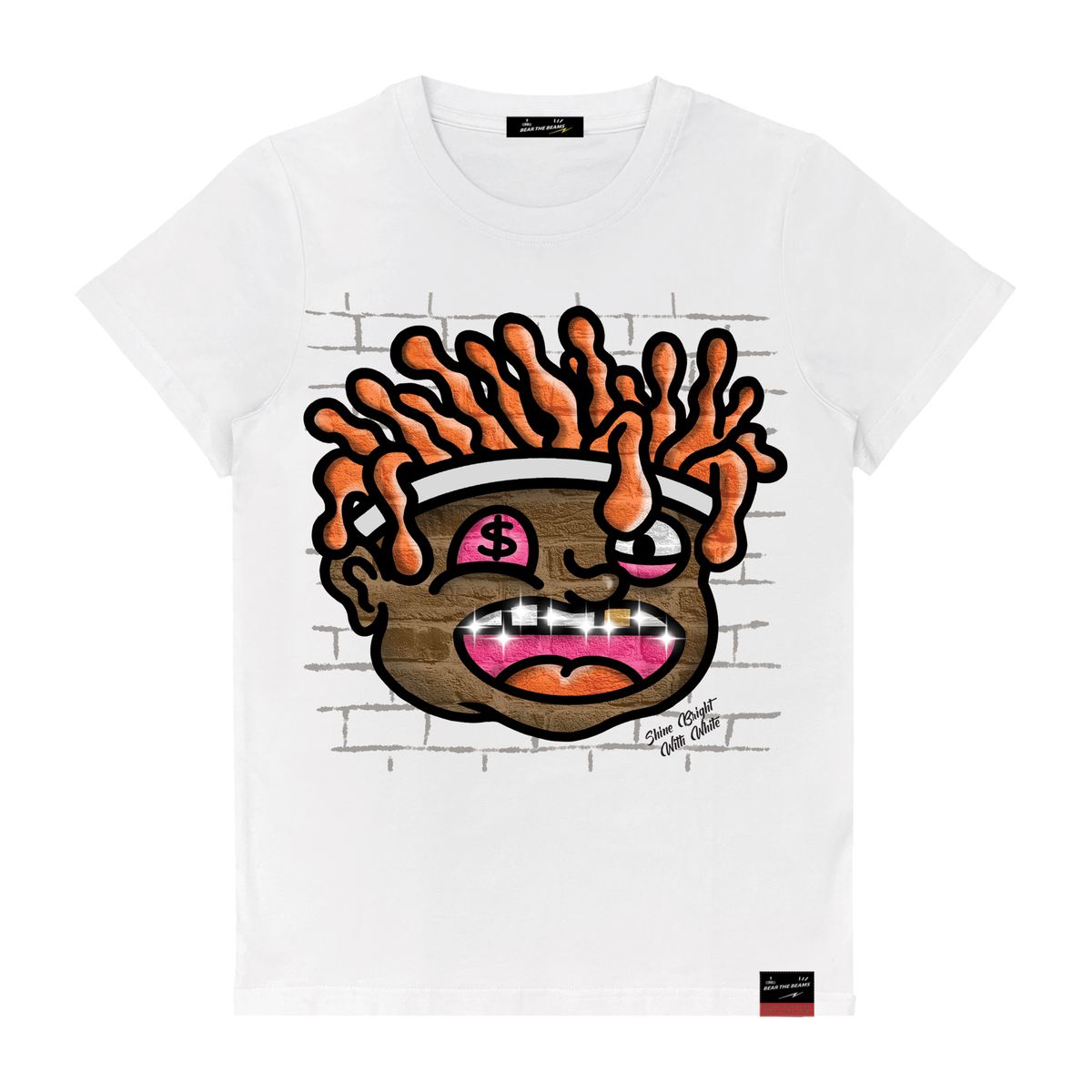 Kids Orange Hair Big Face T-Shirt