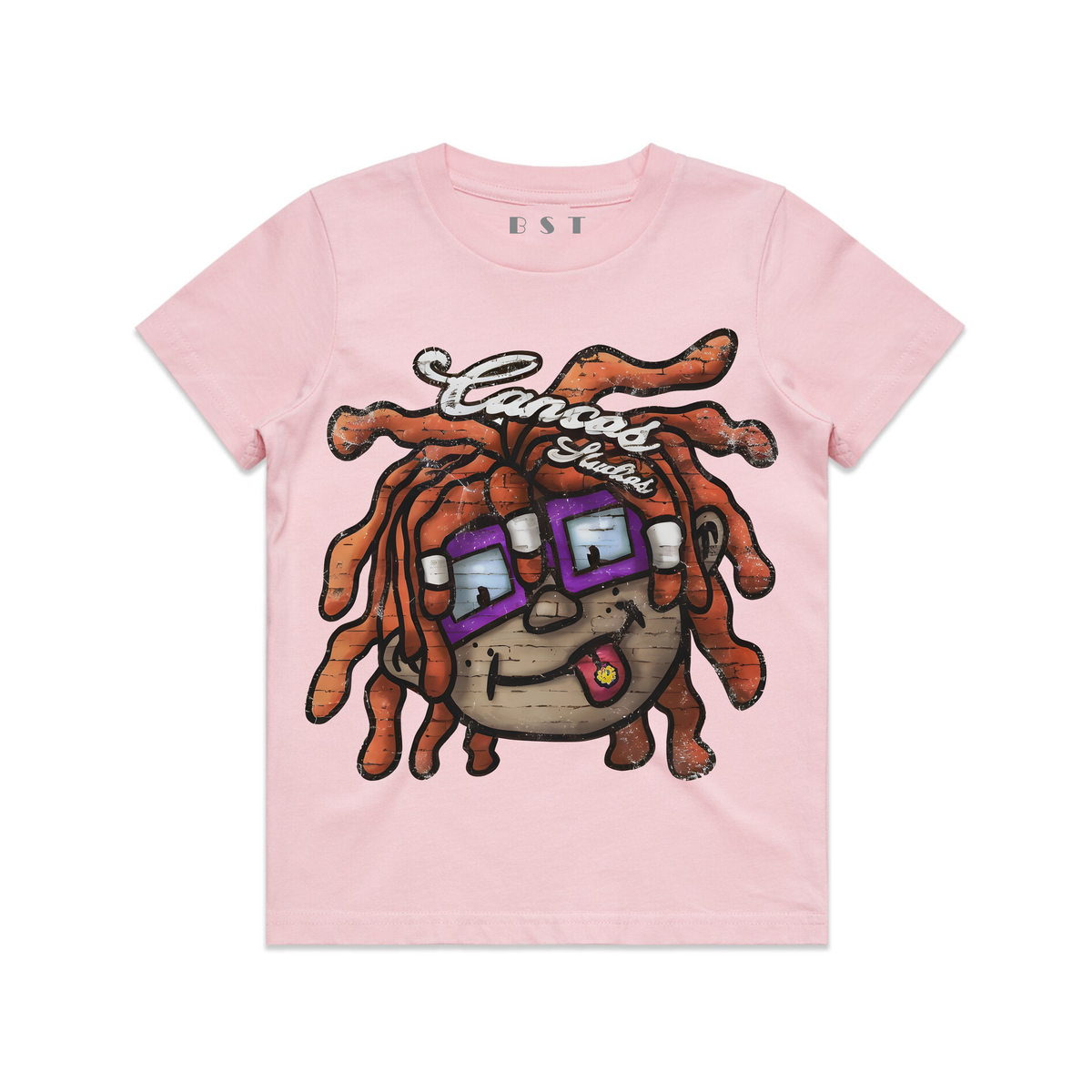 Kids Big Face Tongue Out T-shirt