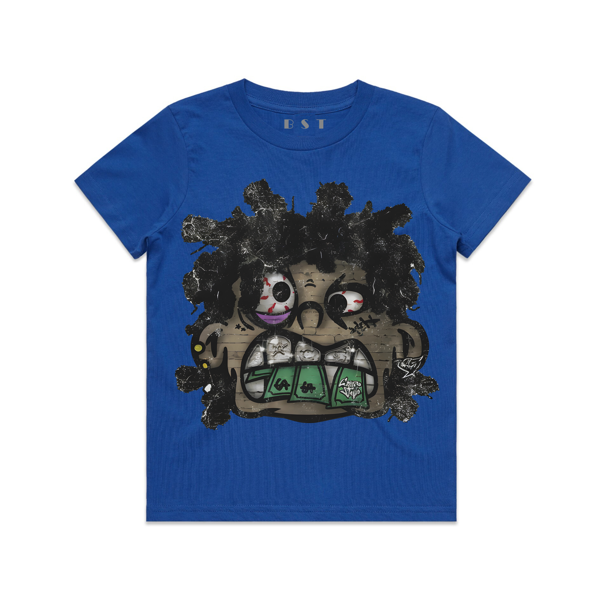 Kids Big Face Money Teeth T-shirt