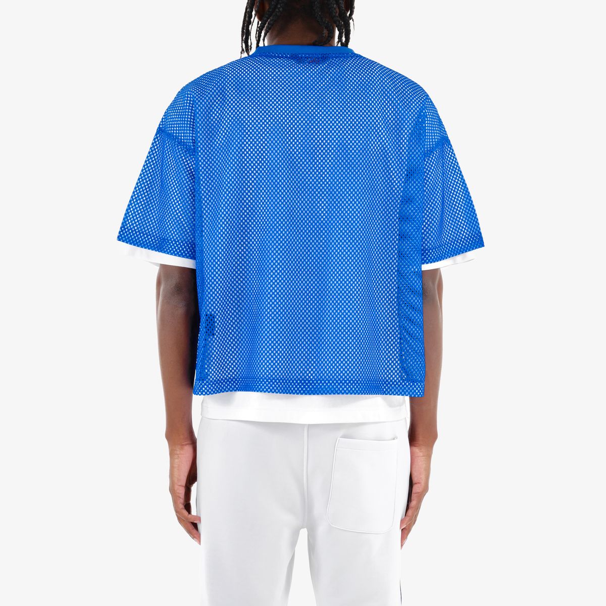 CR Worldwide Crop Jersey Blue