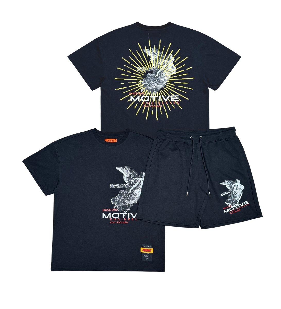 Flying Angels T-Shirt - Black