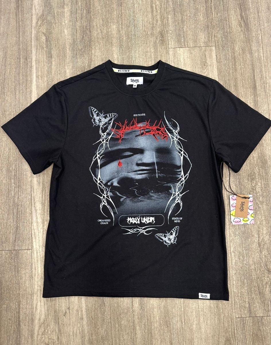 Boys Organized Chaos T-Shirt - Black