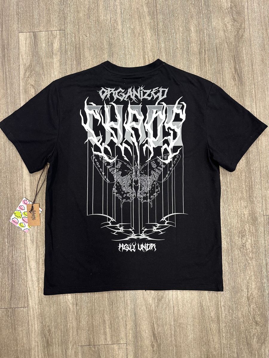 Boys Organized Chaos T-Shirt - Black