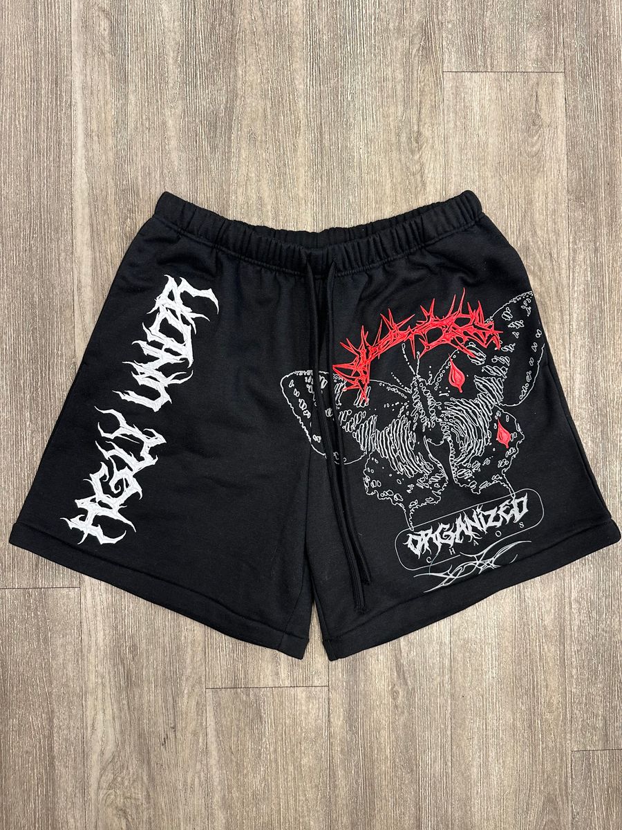 Boys Organized Chaos Shorts - Black
