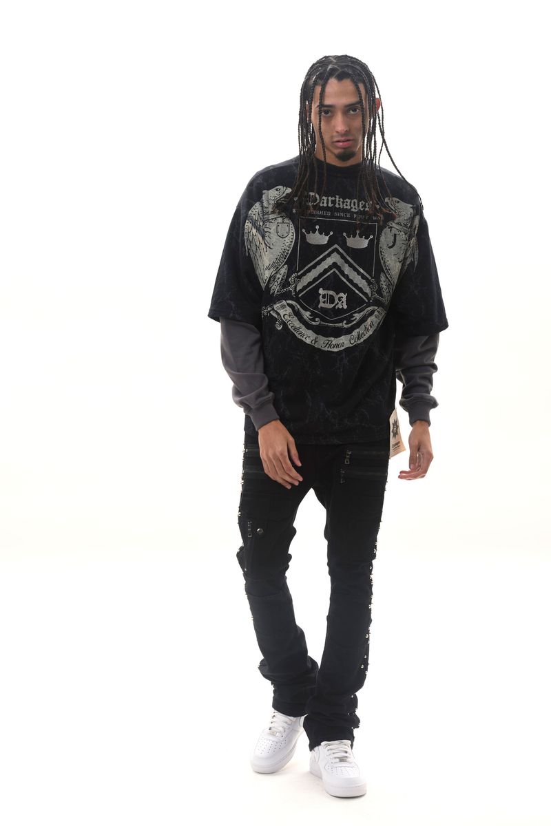 Dark Ages LS T-Shirt - Black