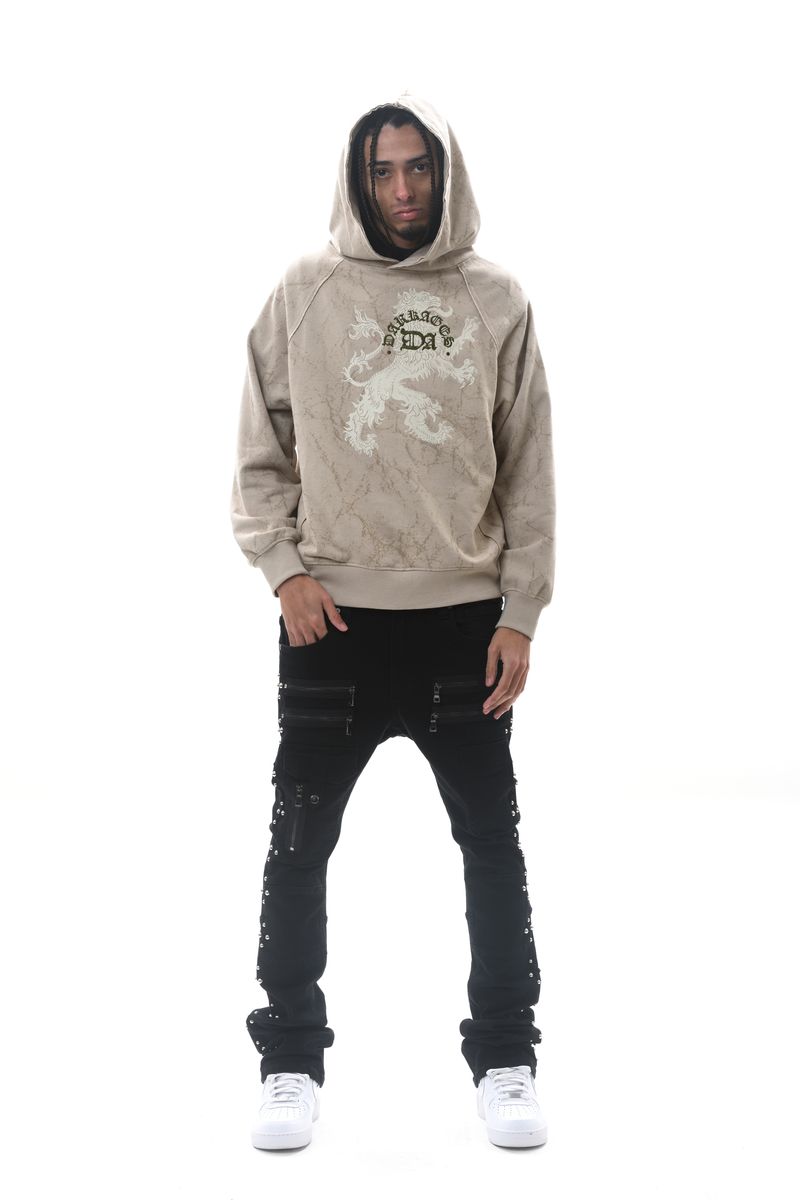 Dark Ages Hoody - Bone