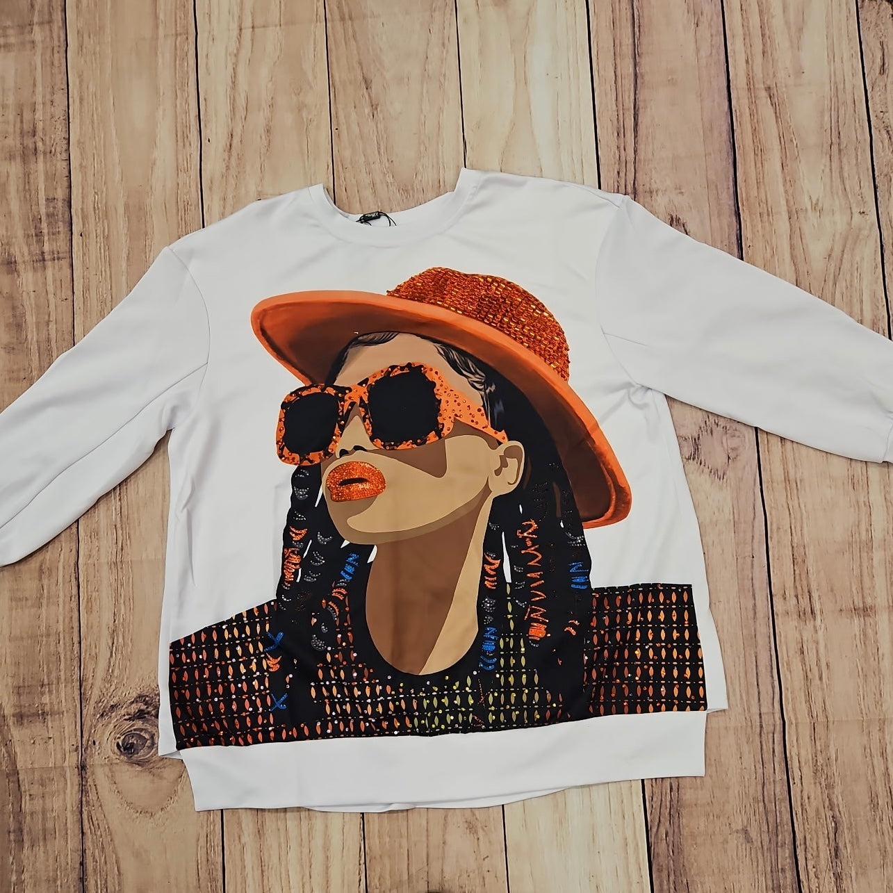 Brim Hat Girl T-Shirt