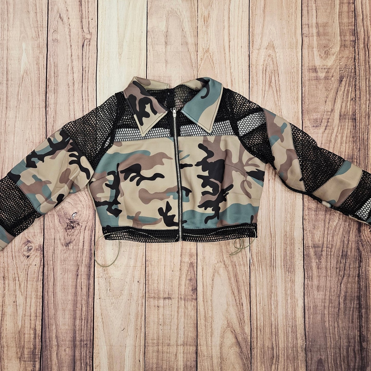 Camouflage Overlay Top