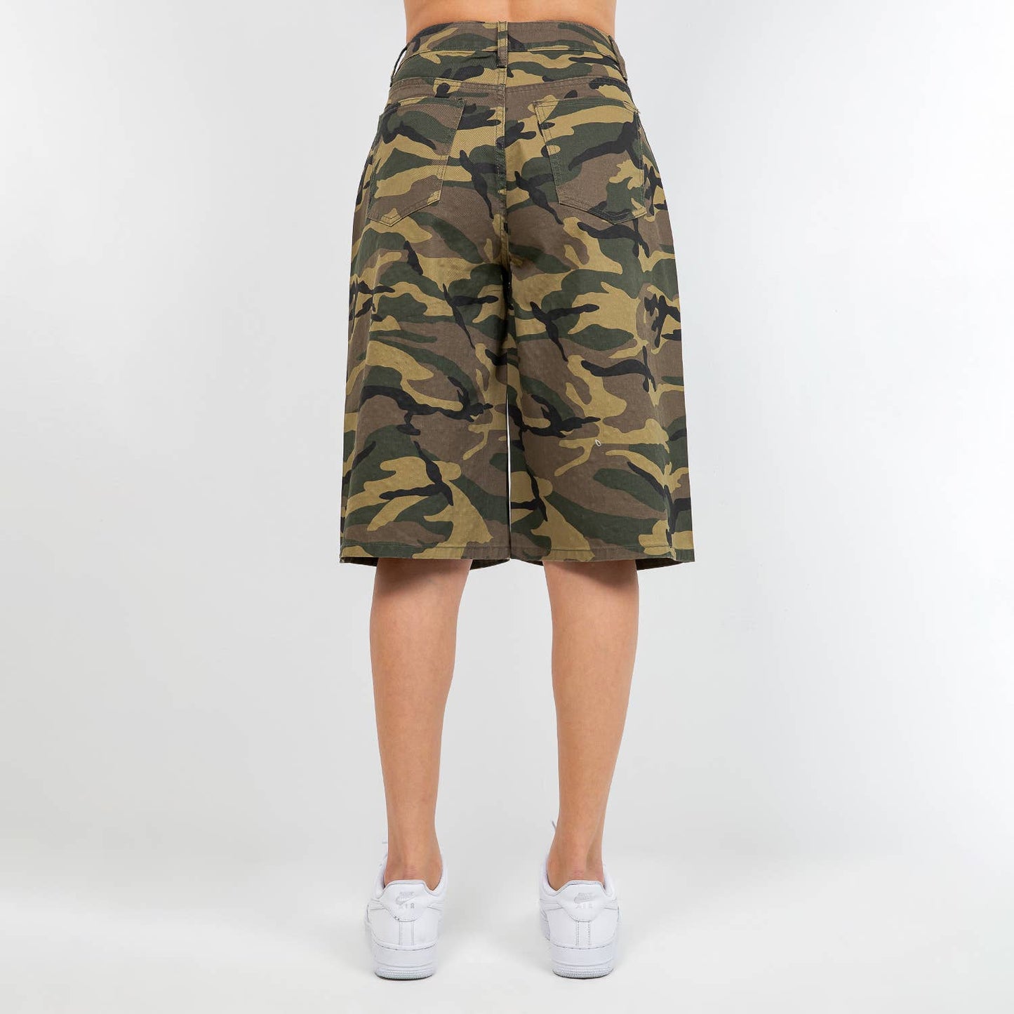 Ladie's Camoflauge Rhinestone Jorts