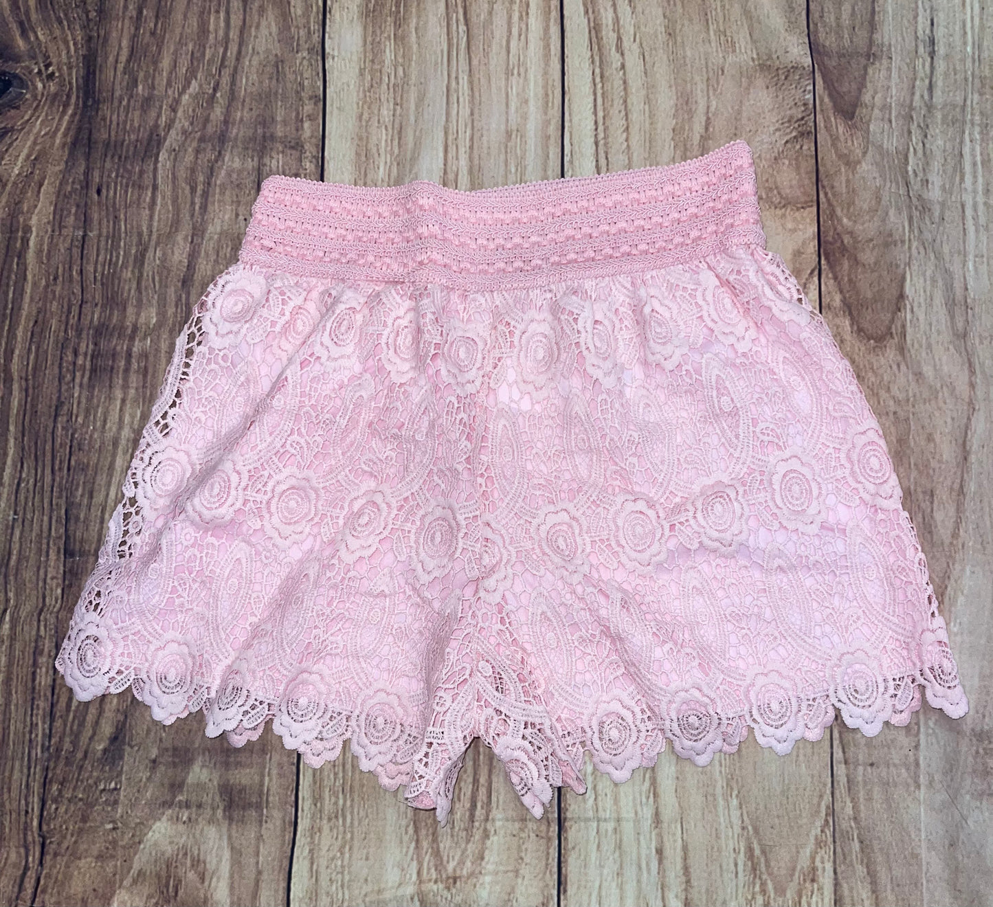 Lace Pattern Shorts