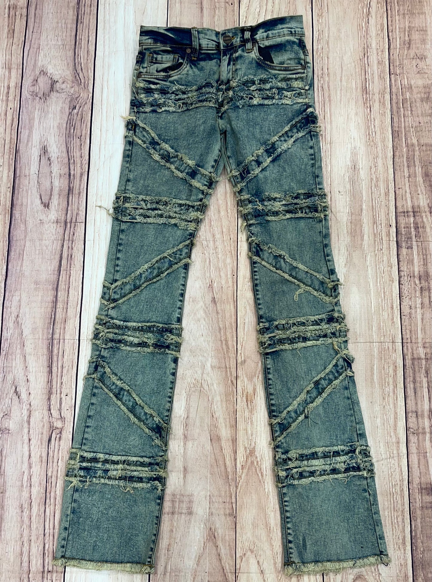 Tint Geo Stacked Jeans