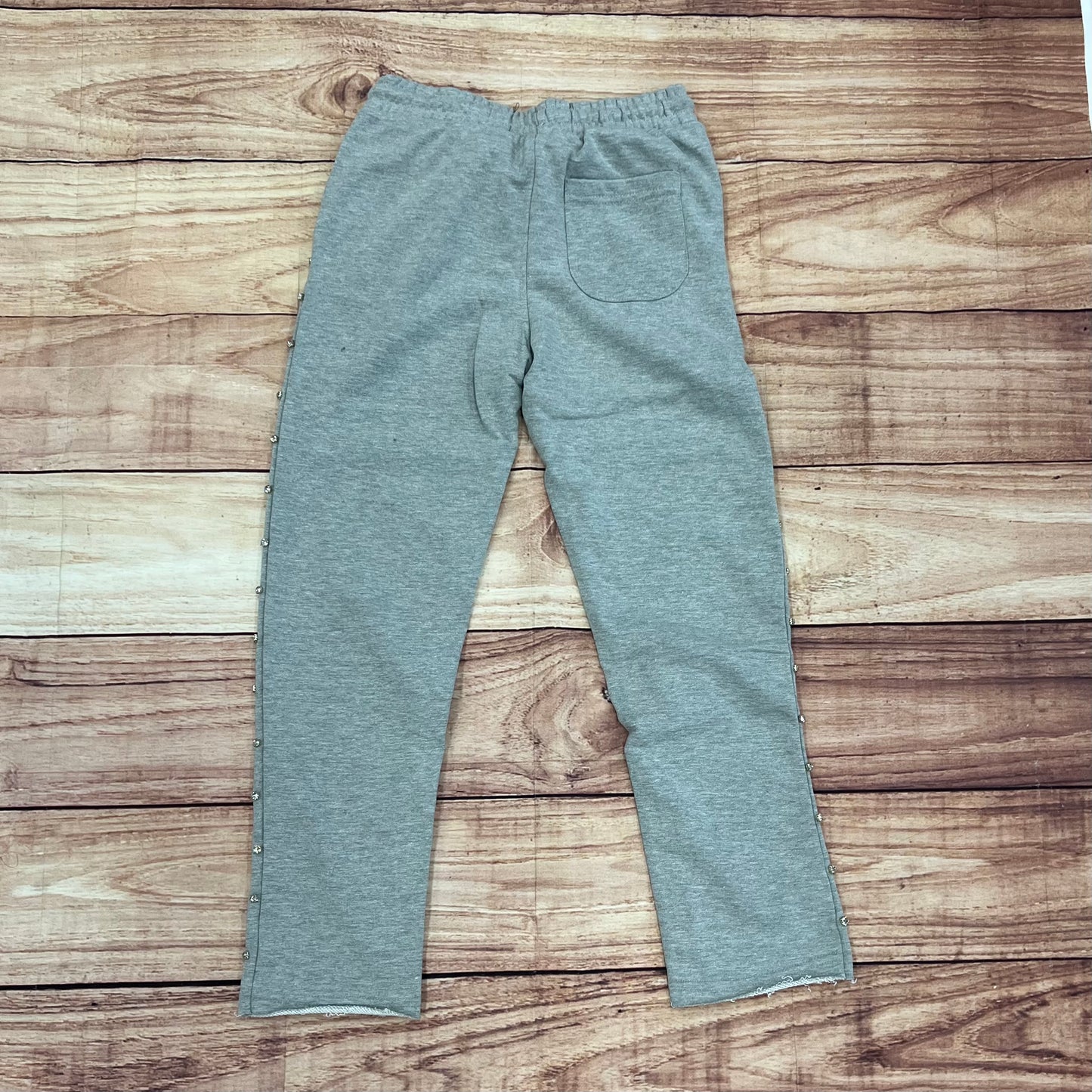 Side Rhinestone FT pants