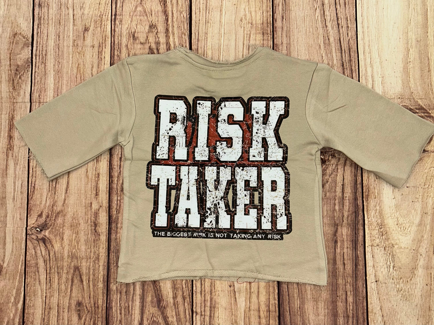 Kids Risk Taker Crop Shirt