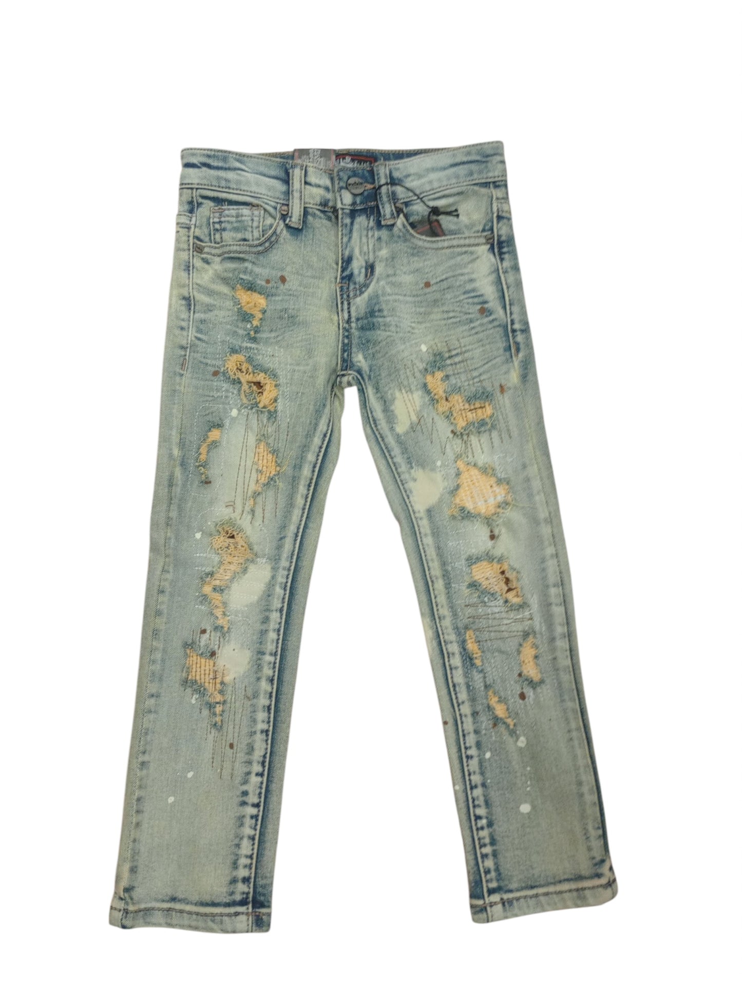 Bleached Vintage Ripped Jeans