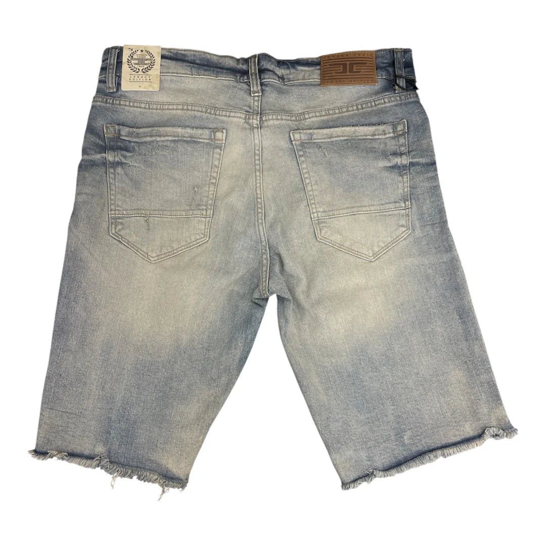 JC Washed Denim Shorts
