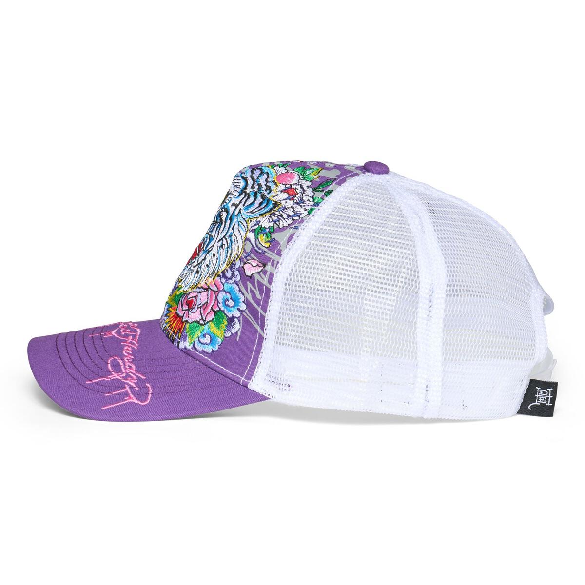 Ed Hardy Emb Floral Tiger Hat