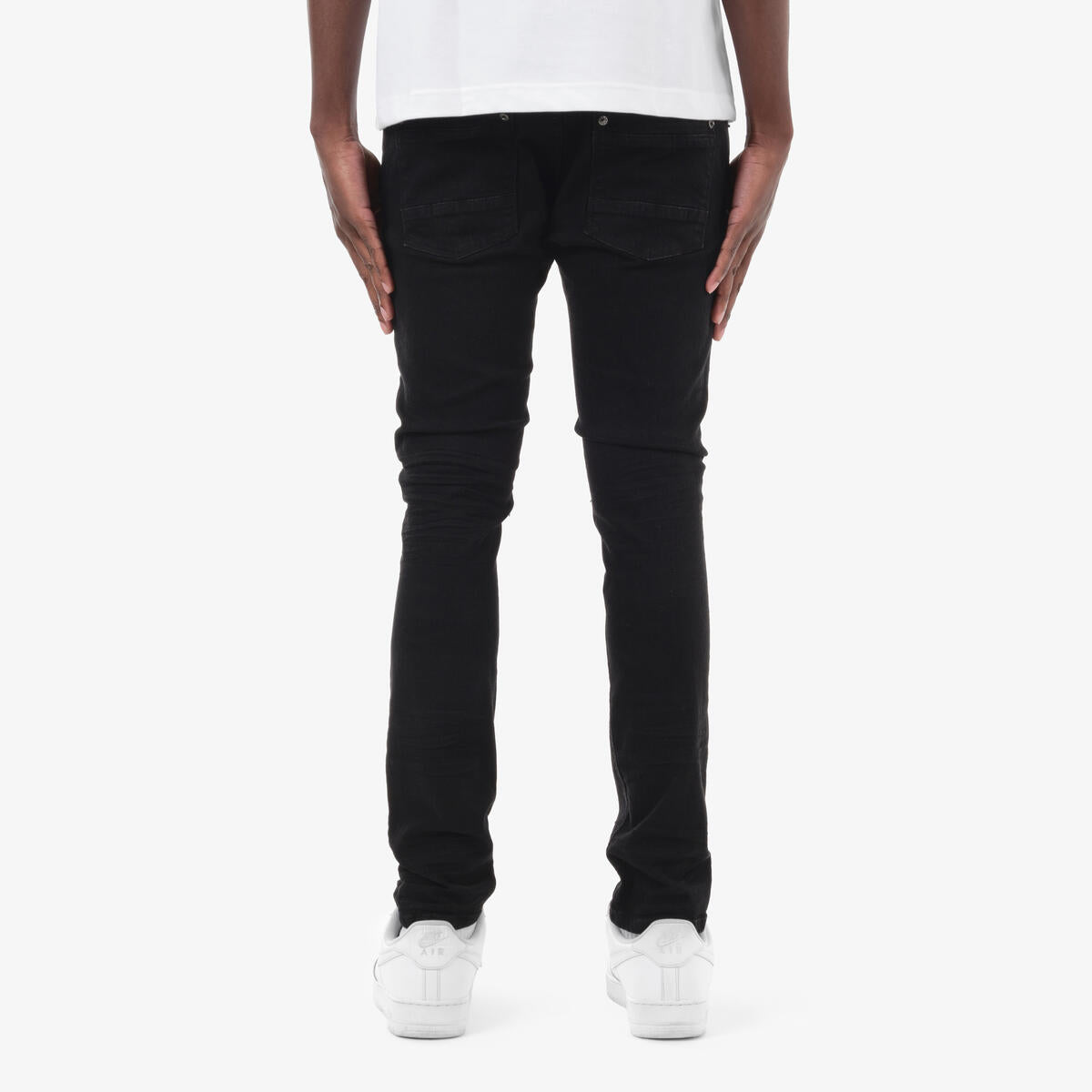 CR Black Rip w/ Backing Jeans