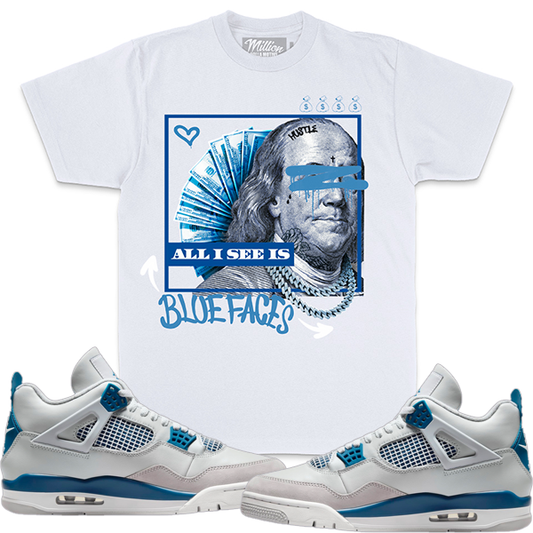 Blue Faces T-Shirt