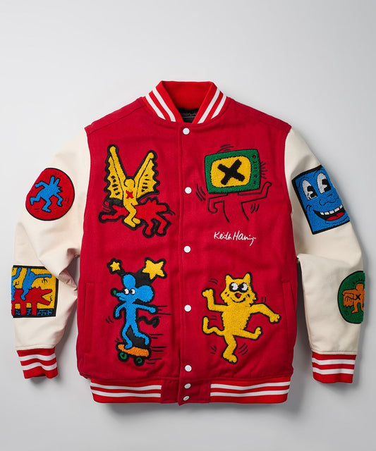 Red/White Varsity Jacket