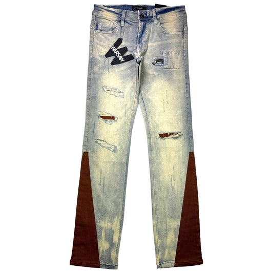 Warsaw Straight Jeans - Brown