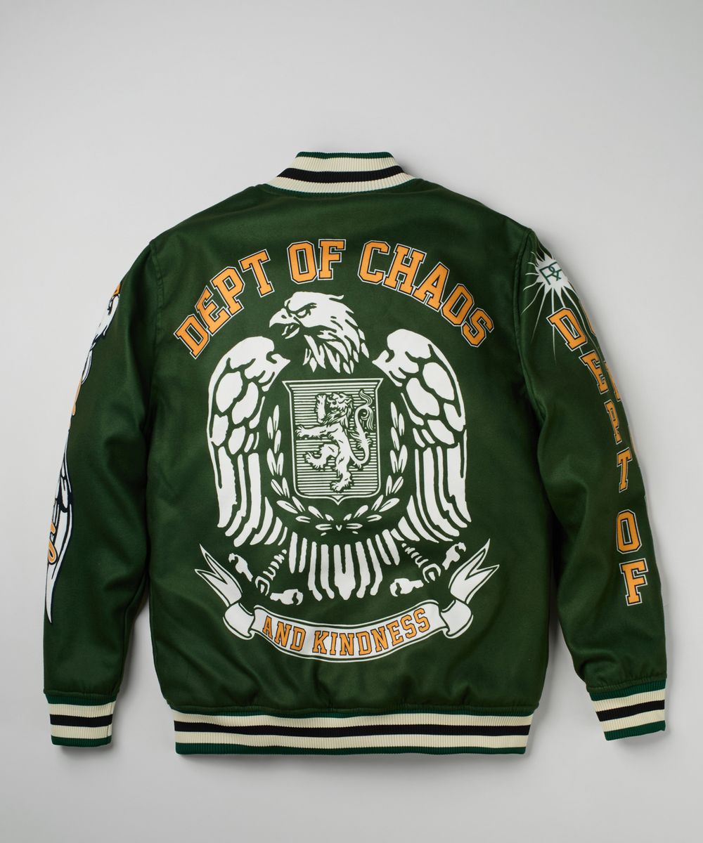 Green Varsity Jacket