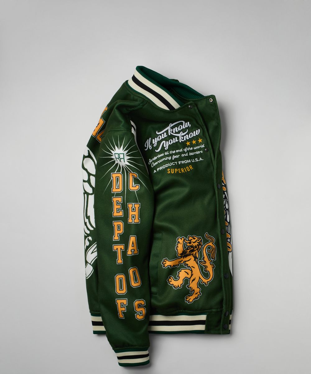 Green Varsity Jacket