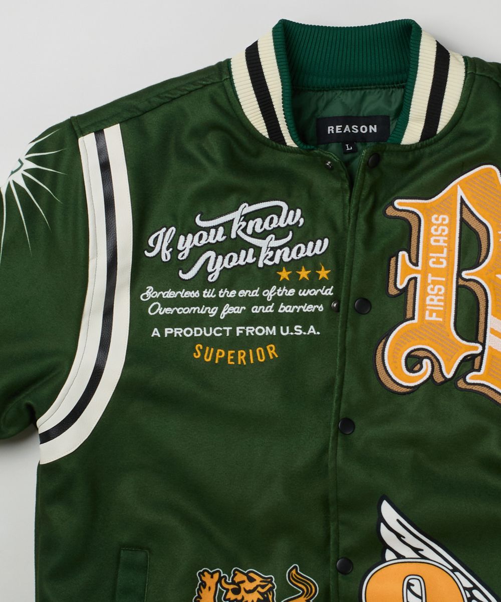 Green Varsity Jacket