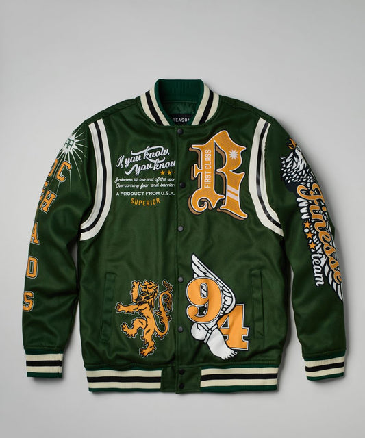 Green Varsity Jacket