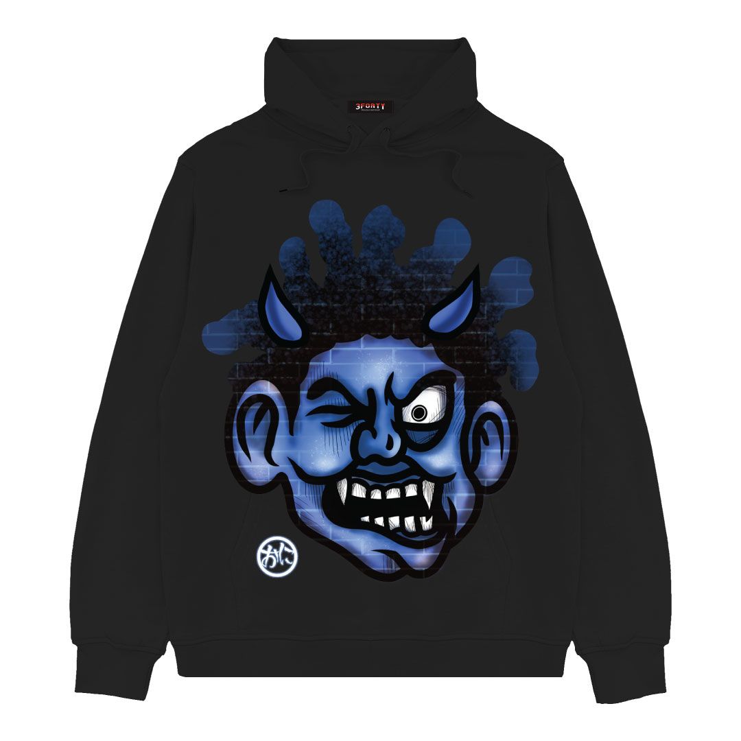 Mens Monster Head Hoody