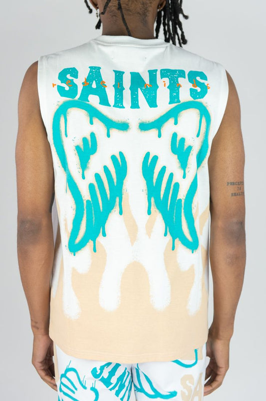 Kids Saints Sleeveless T-Shirt