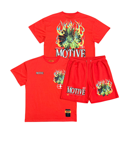 Burning Flower T-Shirt
