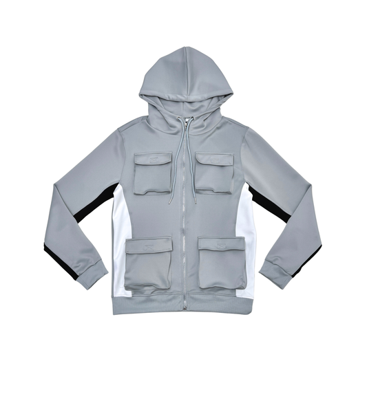 Tricot Hoody - Gray