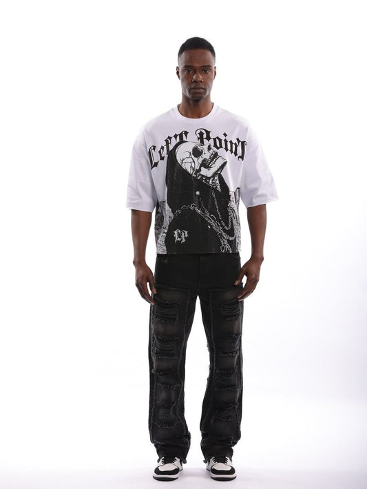 Left Point Skull Shirt