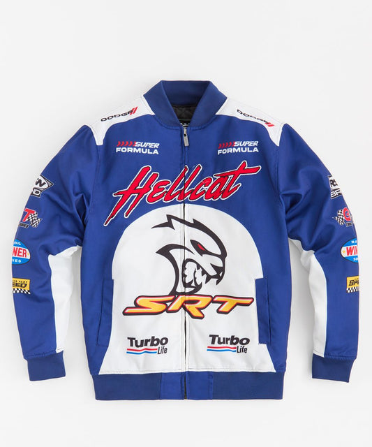 Hellcat Varsity Jacket - Blue
