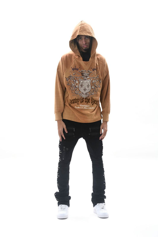 Heavy Is The Heart Hoody - Timber