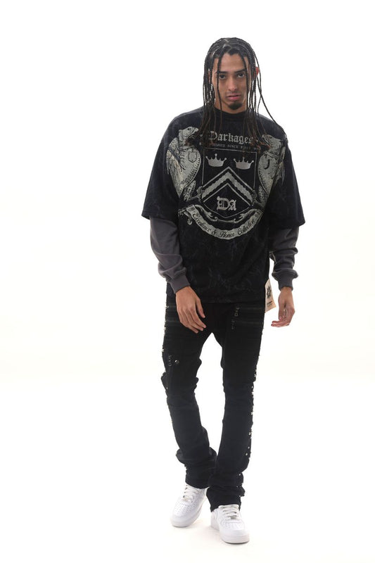 Dark Ages LS T-Shirt - Black
