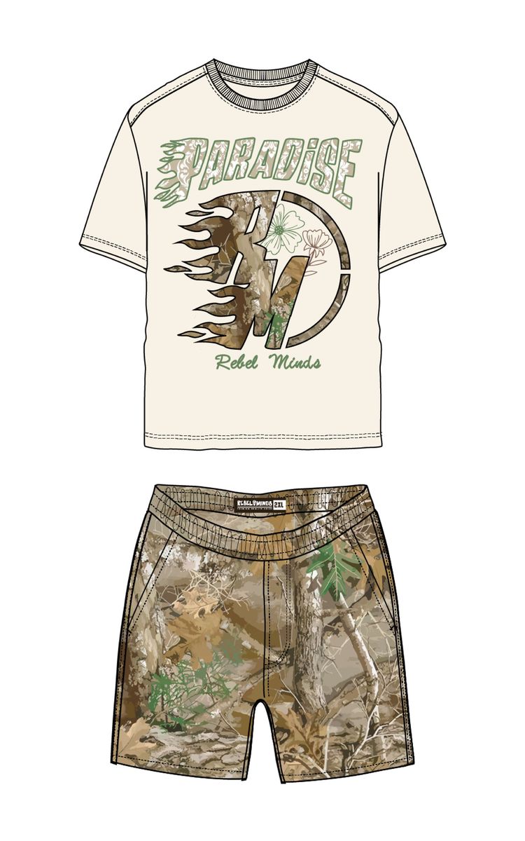 Kids Paradise Short Set