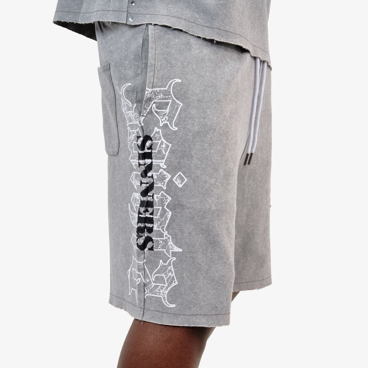 Grey S/S Shorts