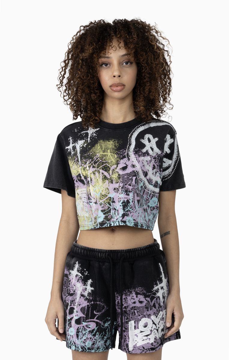 S/R Love and Peace Shorts