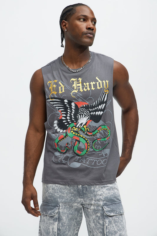 EH Eagle Snake Cut Off T-Shirt