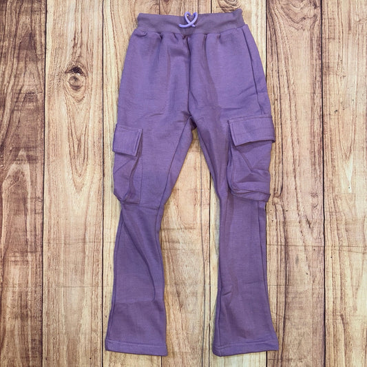 Girl's Stacked Joggers