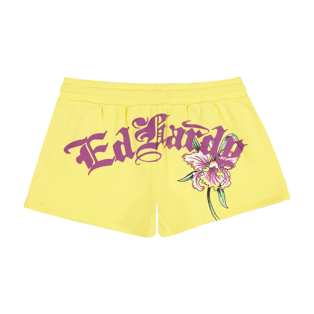 Orchids Fleece Shorts