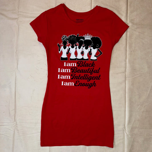 I Am Black Women T-Shirts