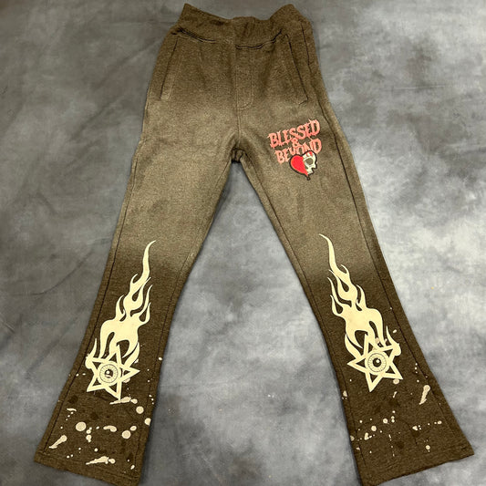 Blessed & Beyond Stacked Joggers